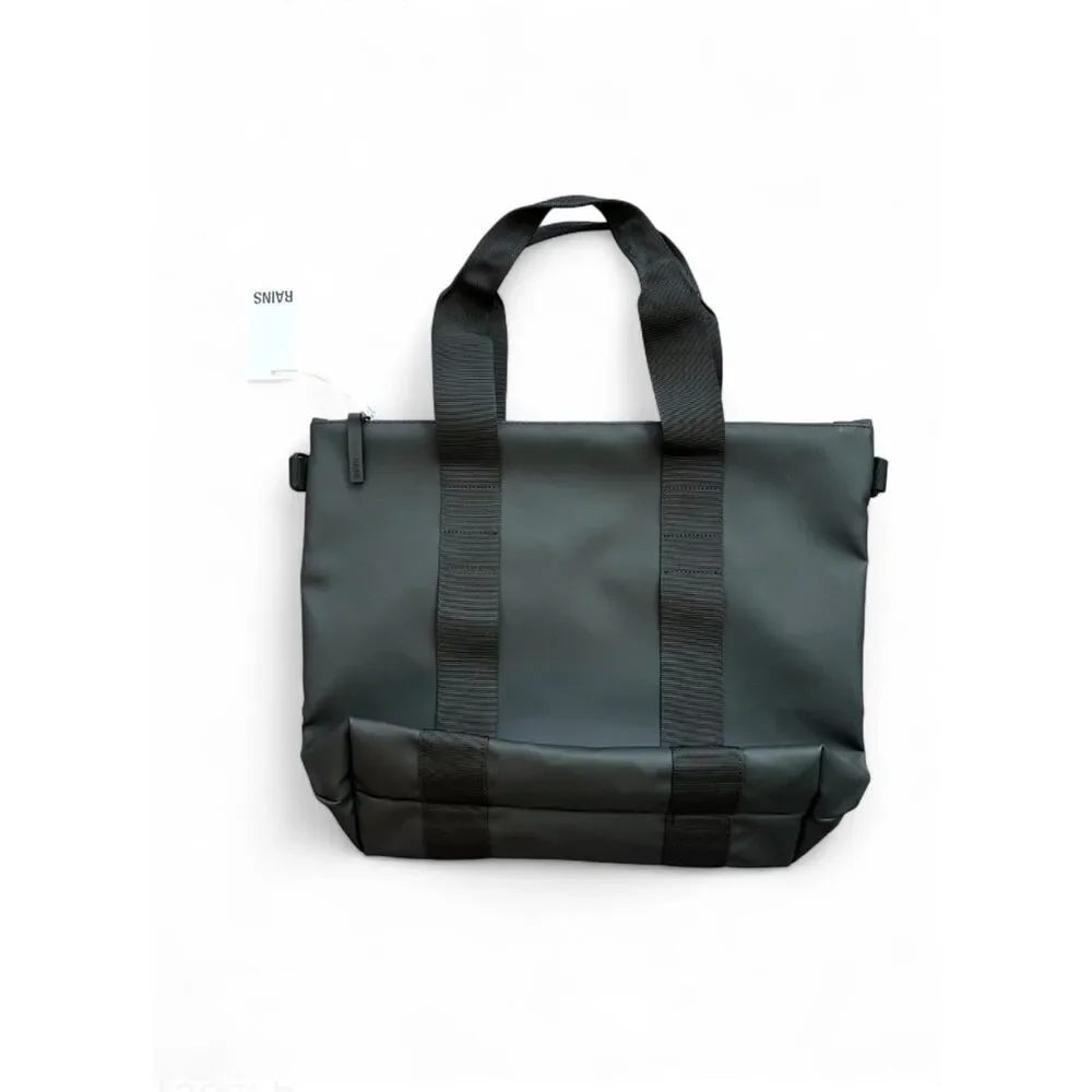 Rains Tote Bag Mini Waterproof Black NWT